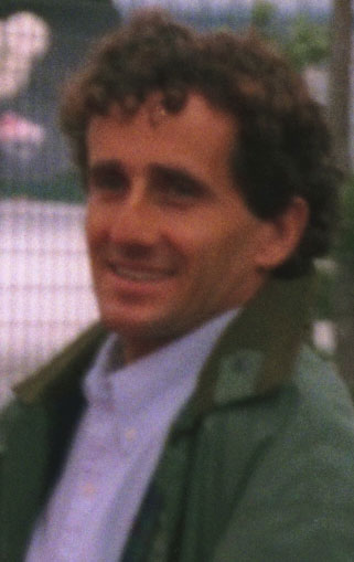 Portrait d'Alain Prost